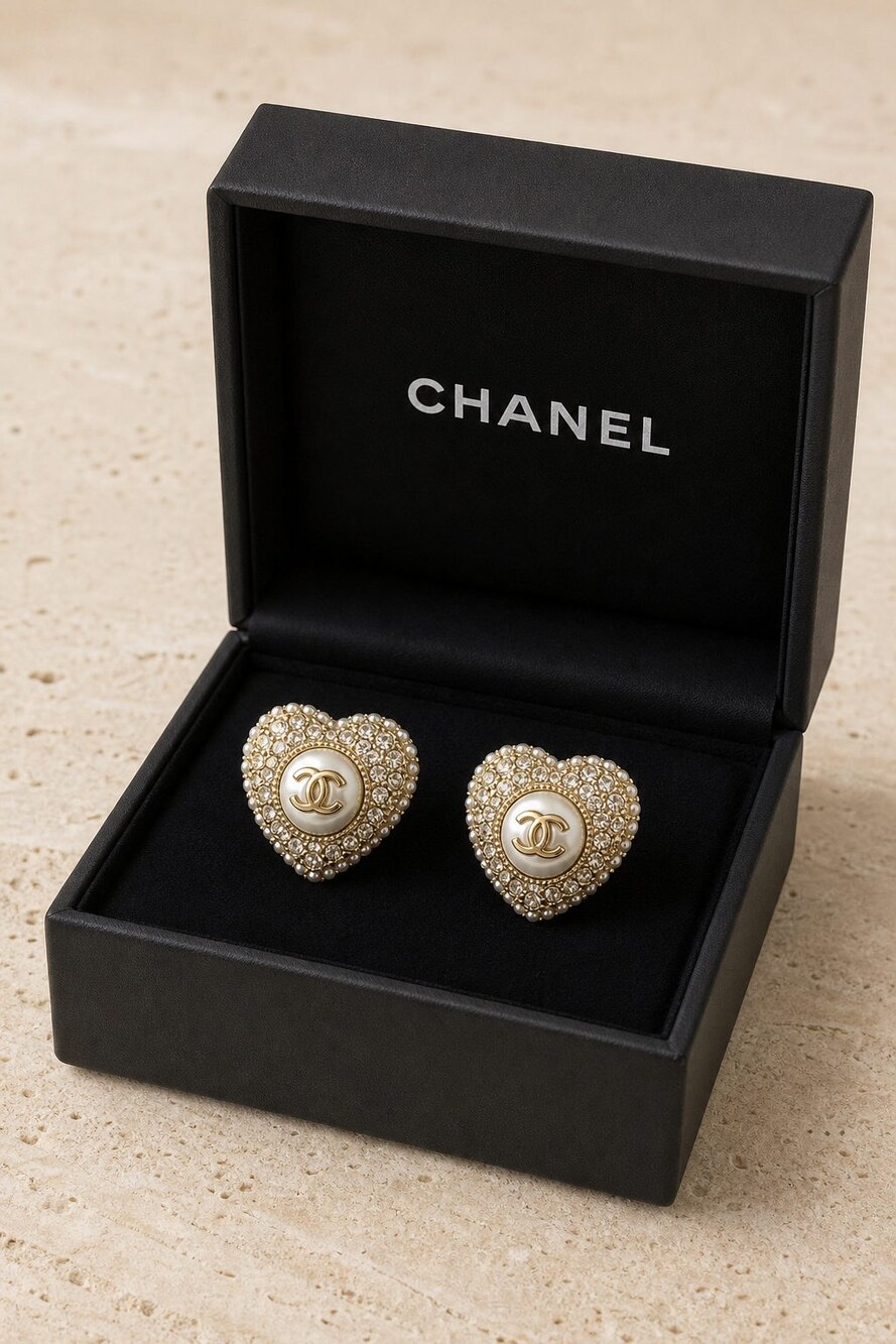 CHANEL Classic Parisian Earrings Style 33 | New with Box - Picture 2 of 9